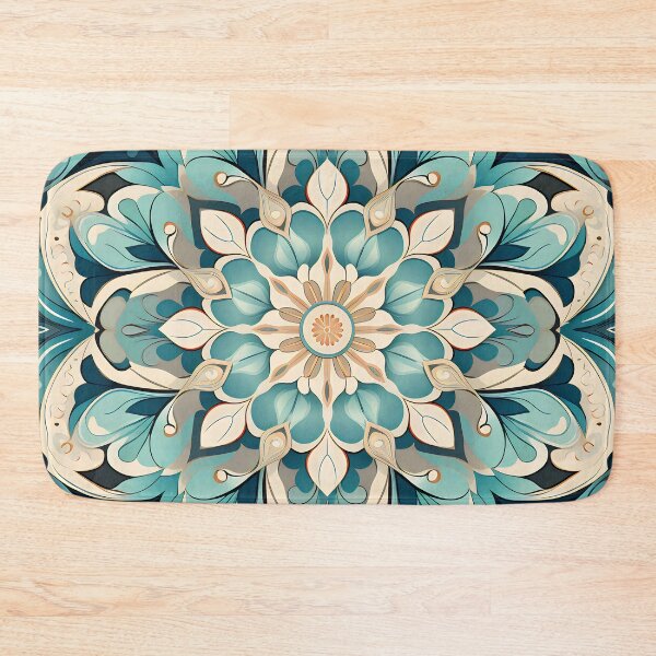 Item preview, Indian Silk Textile Pattern XX: Celebrates Music, Mythology and Festivals with Celestial Colors and Intertwined Shapes. designed and sold by InsaneLEDP.