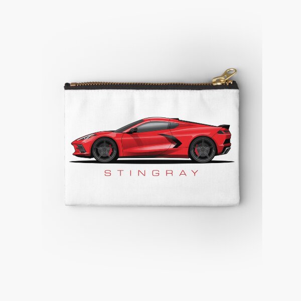 Item preview, Chevy Corvette C8 Red Illustration designed and sold by blackdogshop.