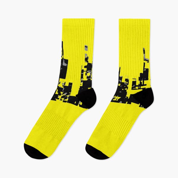 Item preview, CITYSCAPE. ABSTRACT URBAN LANDSCAPE. YELLOW. designed and sold by 5hertz.