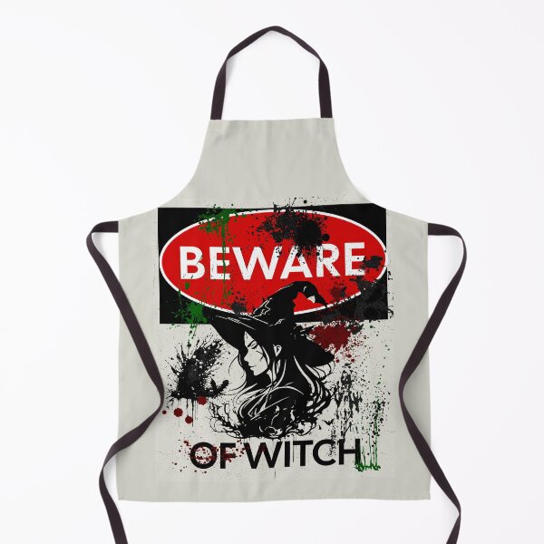 Item preview, Beware of Witch Sign designed and sold by HolidayBug.
