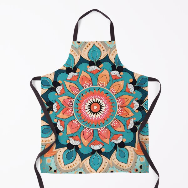 Item preview, Indian Silk Textile Pattern XXI: Celebrates Music, Mythology and Festivals with Celestial Colors and Intertwined Shapes. designed and sold by InsaneLEDP.