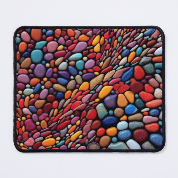 Item preview, Colorful Pebble Mosaic designed and sold by MyMerryMary.