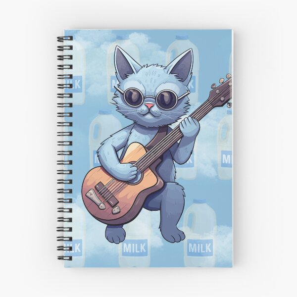 Item preview, Cool Cat Playing Guitar designed and sold by GrahamsTastic.
