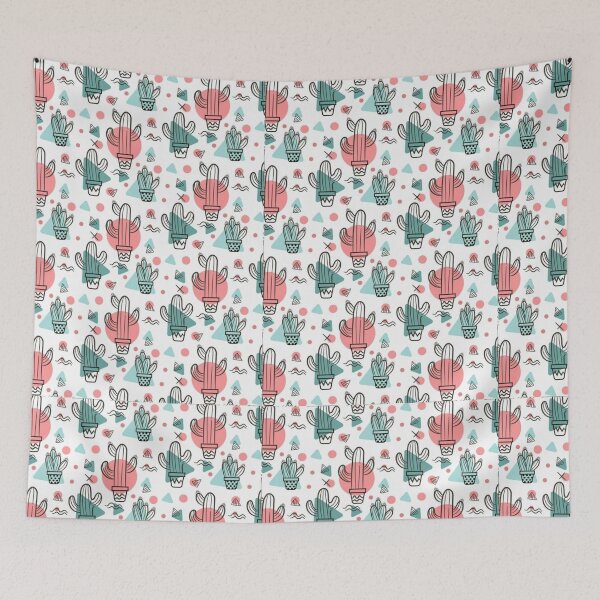 Item preview, cacti pattern designed and sold by Juanitodesigns.