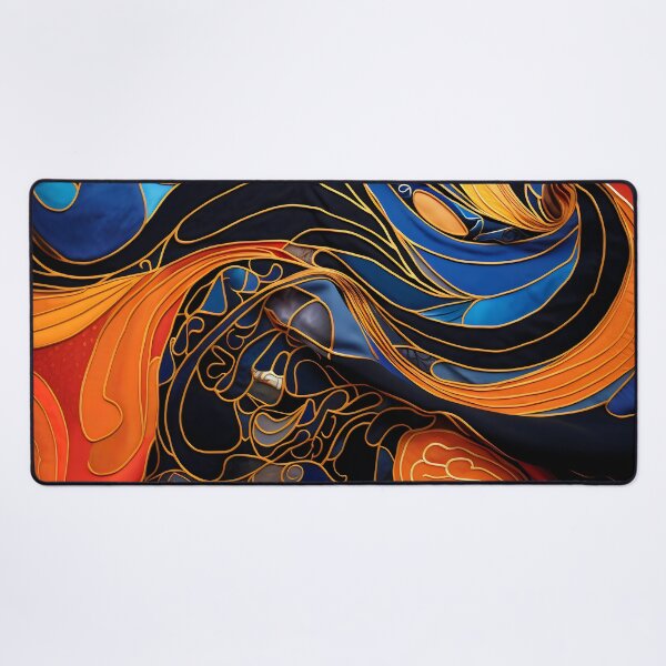 Item preview, Indian Silk Textile Pattern XXII: Celebrates Music, Mythology and Festivals with Celestial Colors and Intertwined Shapes. designed and sold by InsaneLEDP.
