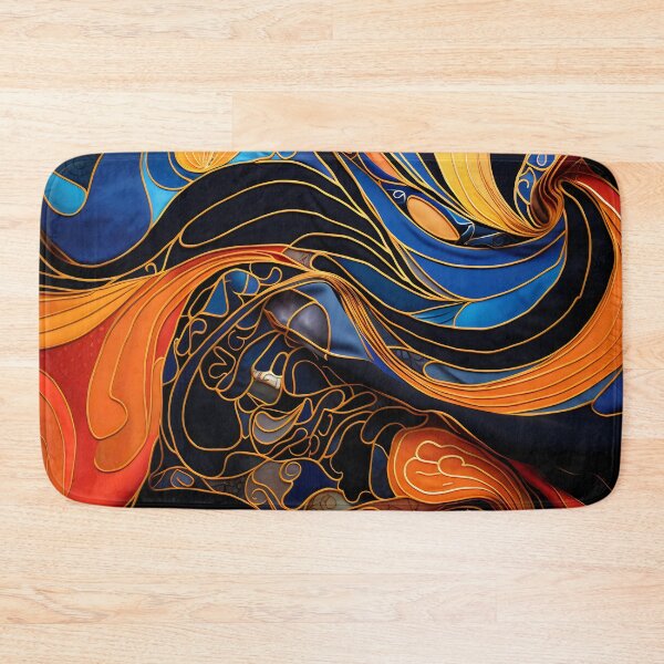 Item preview, Indian Silk Textile Pattern XXII: Celebrates Music, Mythology and Festivals with Celestial Colors and Intertwined Shapes. designed and sold by InsaneLEDP.