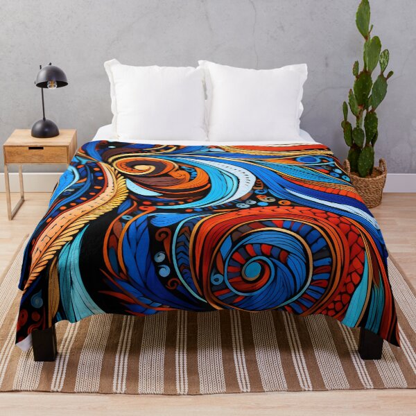 Item preview, Indian Silk Textile Pattern XXIII: Celebrates Music, Mythology and Festivals with Celestial Colors and Intertwined Shapes. designed and sold by InsaneLEDP.