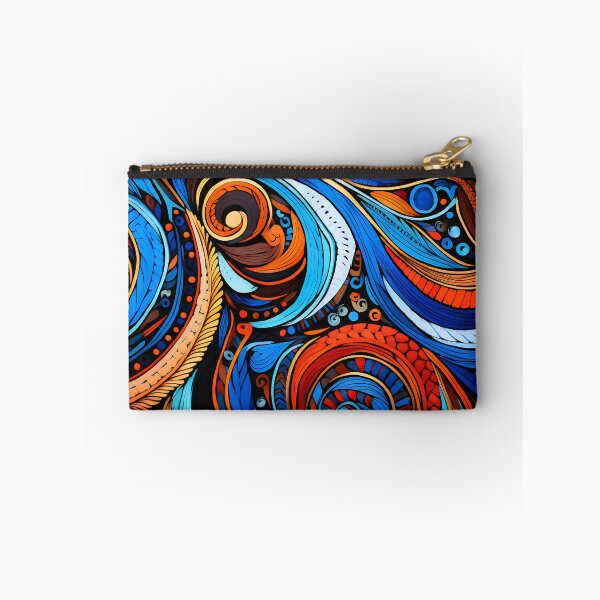 Item preview, Indian Silk Textile Pattern XXIII: Celebrates Music, Mythology and Festivals with Celestial Colors and Intertwined Shapes. designed and sold by InsaneLEDP.