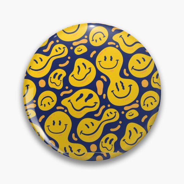 Item preview, Distorted smile emoticon pattern designed and sold by Juanitodesigns.