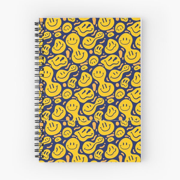 Item preview, Distorted smile emoticon pattern designed and sold by Juanitodesigns.