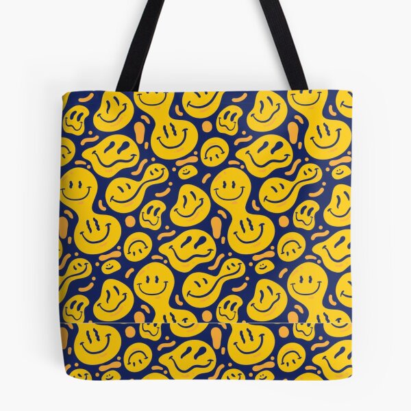 Item preview, Distorted smile emoticon pattern designed and sold by Juanitodesigns.