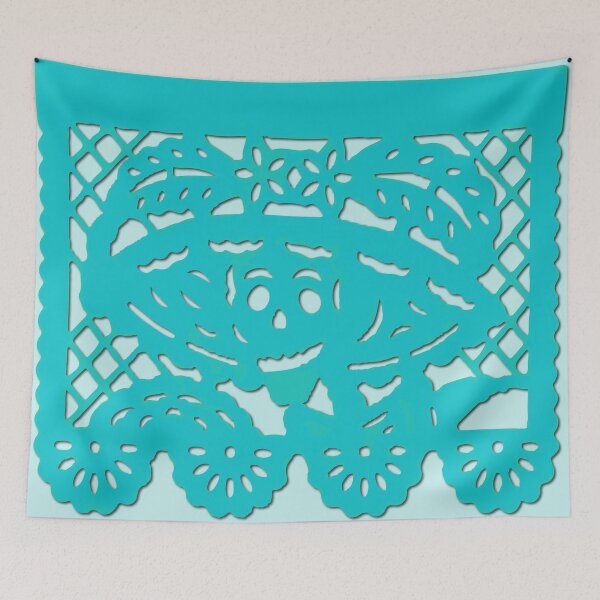 Item preview, Catrina Papel Picado mexican celebration hand made cut out paper decoration designed and sold by T-Mex.