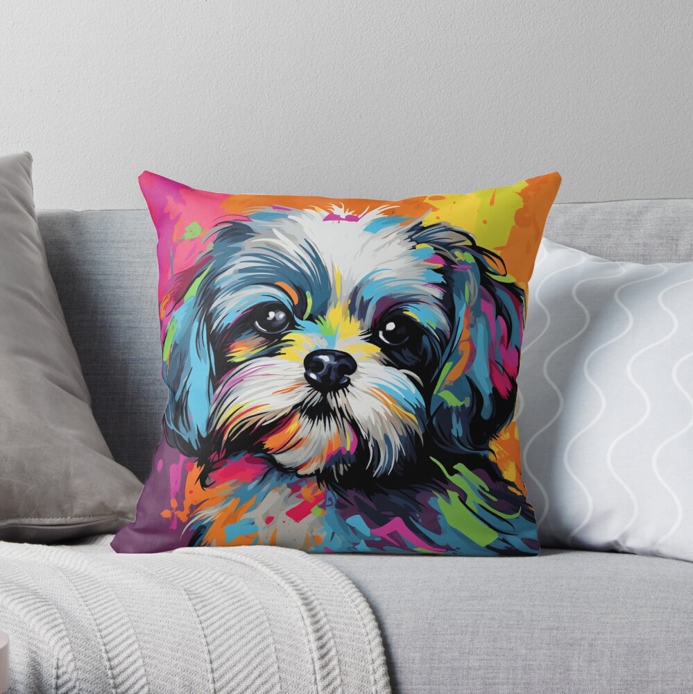 Shih tzu cushion covers sale