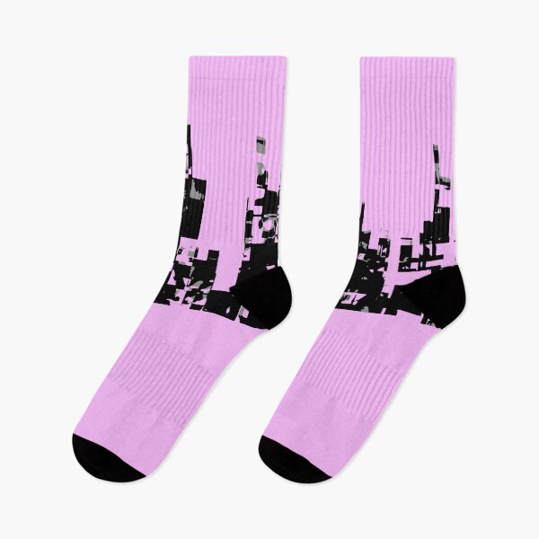 Item preview, CITYSCAPE. ABSTRACT URBAN LANDSCAPE. PINK. designed and sold by 5hertz.