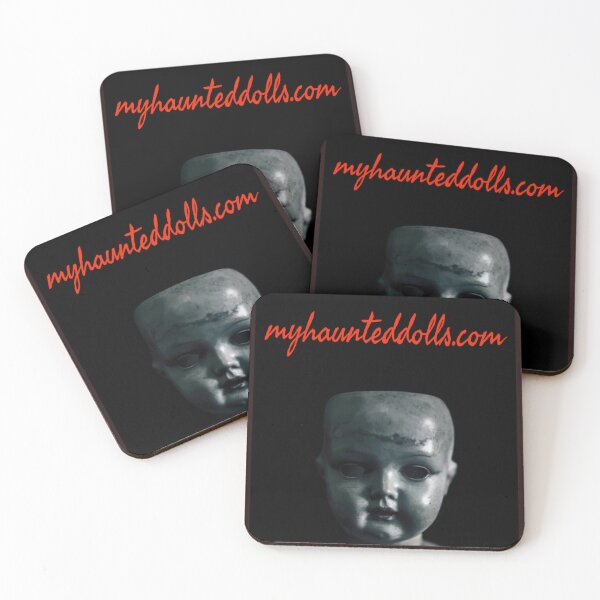 Item preview, My Haunted Dolls logo + doll head designed and sold by Kevin Cain.