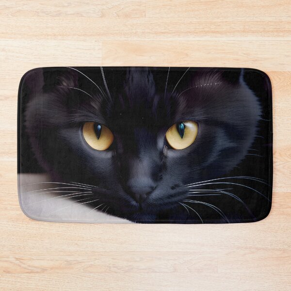 Item preview, Black Cat - Modern Digital Art designed and sold by Ai-michiart.