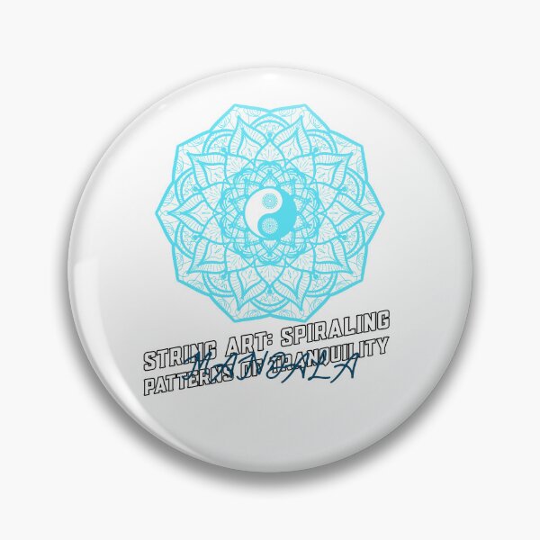 Item preview, Mandala String Art: Patrones en espiral de tranquilidad designed and sold by ukSubhanart.