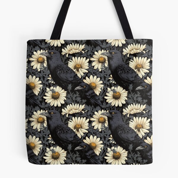 Item preview, Crows and Daisies / Sunflowers 2 designed and sold by Rottopics.