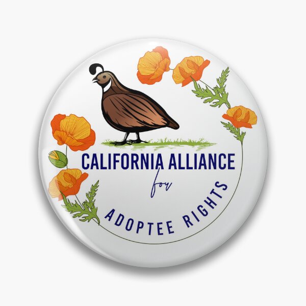 Item preview, CA Adoptee Rights Swag designed and sold by Cal-Adoptees.