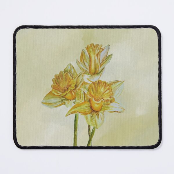 Item preview, Watercolor Yellow Daffodils designed and sold by SierraReighArt.