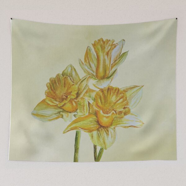 Item preview, Watercolor Yellow Daffodils designed and sold by SierraReighArt.