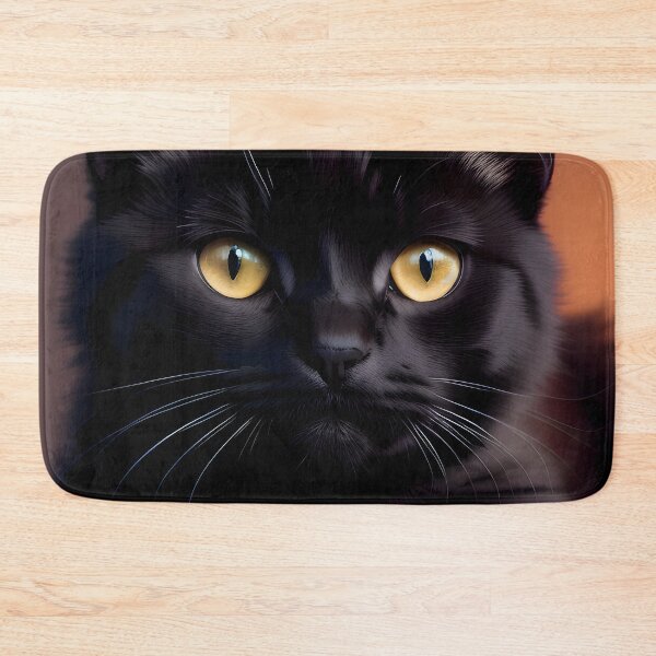 Item preview, Black Cat - Modern Digital Art designed and sold by Ai-michiart.