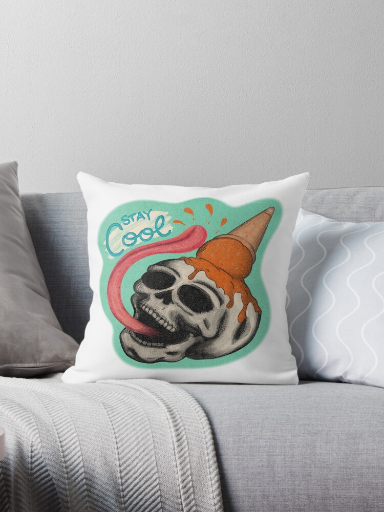 Item preview, Throw Pillow designed and sold by softnosferatu.