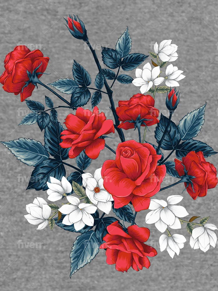 Thumbnail 6 von 6, Leichter Pullover, Blume designt und verkauft von RssWebShop.