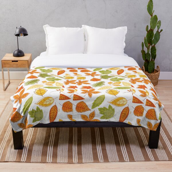 Item preview, autumn leaves pattern designed and sold by Juanitodesigns.