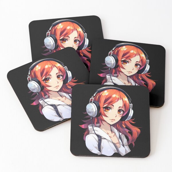 Item preview, Anime Headphone Girl designed and sold by GalacticLabs.