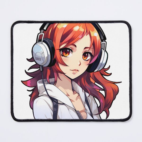 Item preview, Anime Headphone Girl designed and sold by GalacticLabs.