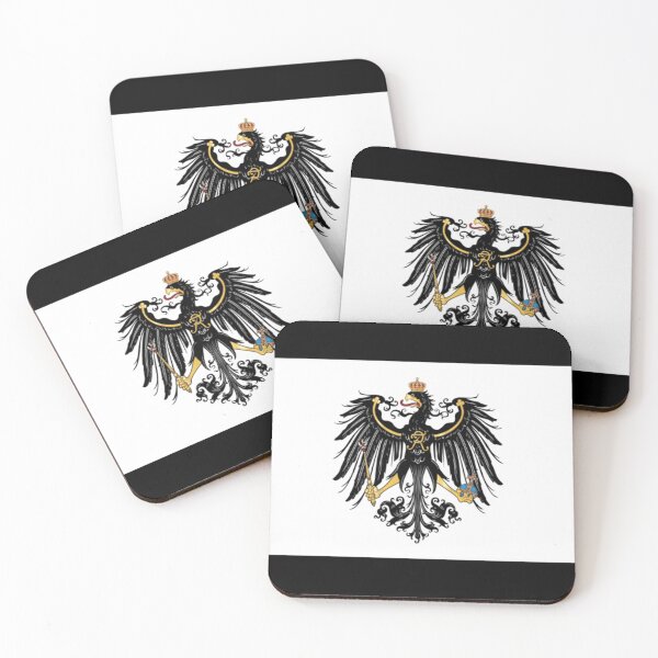 Item preview, Flag of Prussia designed and sold by HeraldryCabinet.