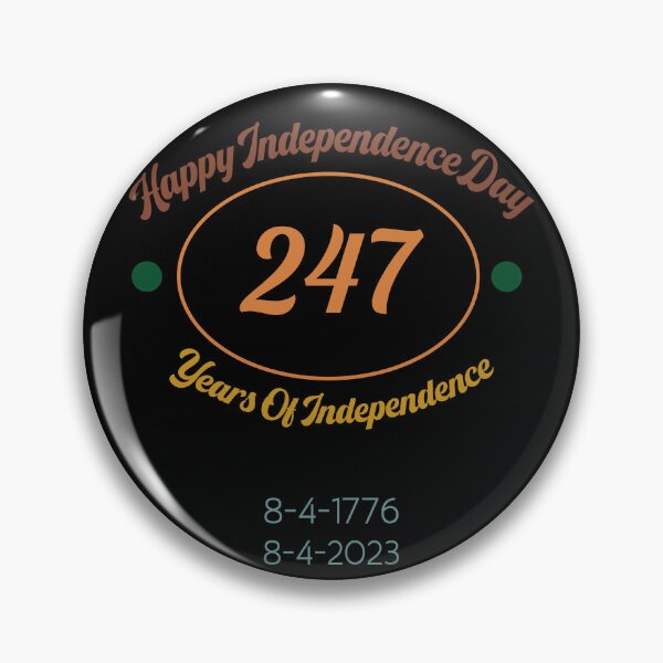 Item preview, Happy Indipendence Day 2023 vintage colors designed and sold by WilliamsGFX.
