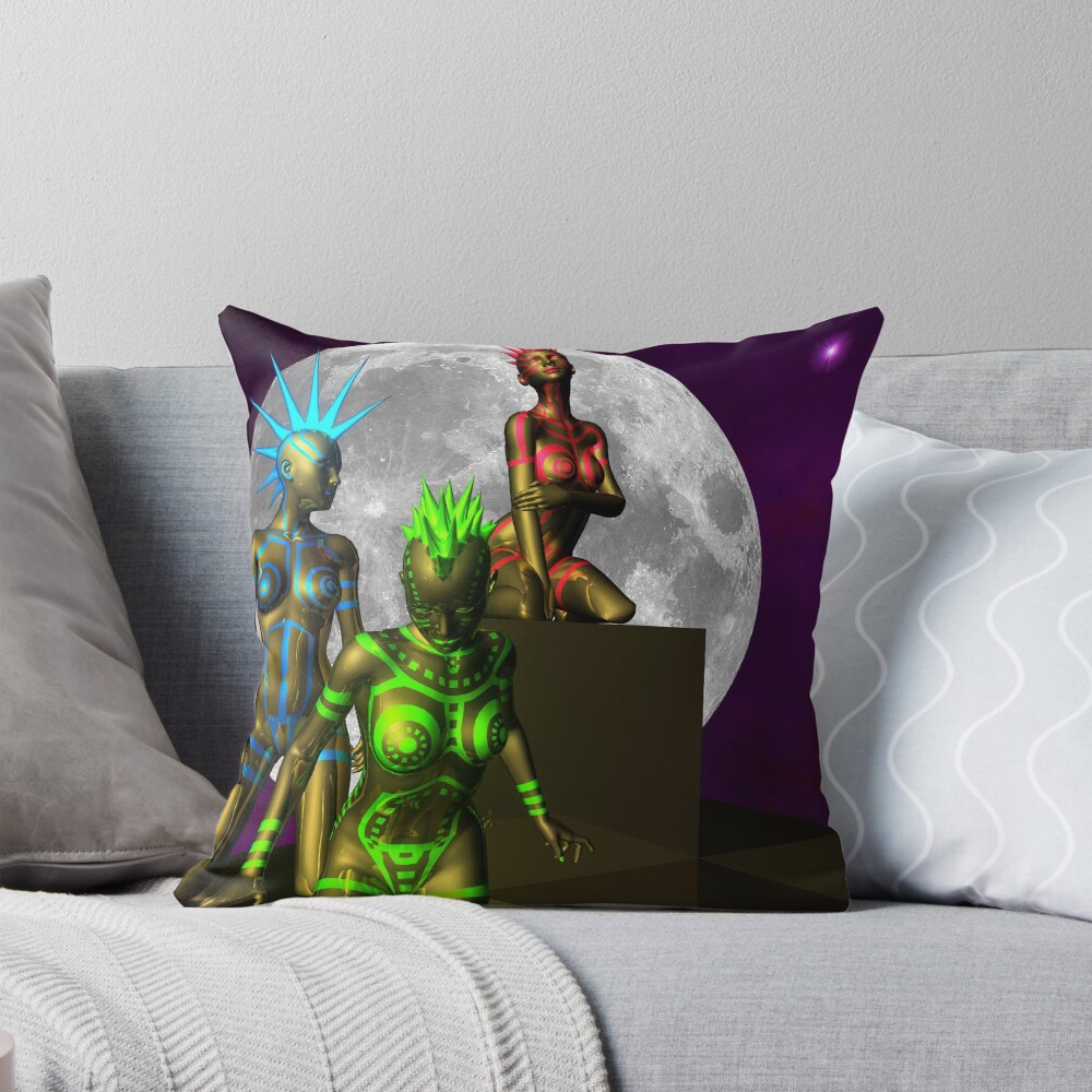 Item preview, Throw Pillow designed and sold by Ober8.