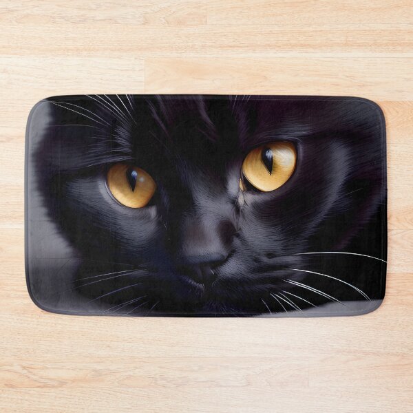 Item preview, Black Cat - Modern Digital Art designed and sold by Ai-michiart.