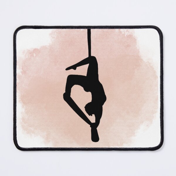 Item preview, Aerial Silks Silhouette on Coral designed and sold by Jewel in the Crown.