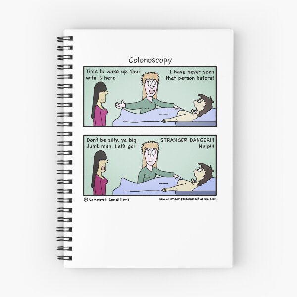 Item preview, Colonoscopy stranger danger designed and sold by Cramped Conditions.