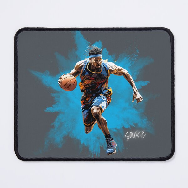 Artikelvorschau, SMOKE Dynamisches Basketball-Grafik-T-Shirt und Poster entworfen und verkauft von LongVibes.