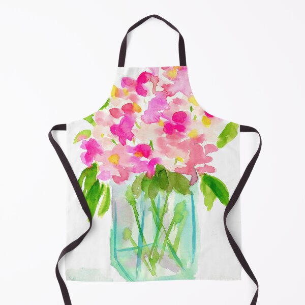 Item preview, Sweet pea flowers in a vase watercolor painting designed and sold by AnissaF.