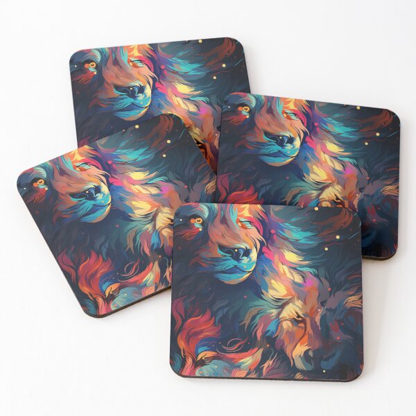 Item preview,  "Digital Zoo: Exclusive and Unique Android Jones Style Pattern with Intricate and Vibrant Animals" designed and sold by SBD-Shop.