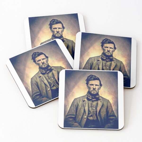 Item preview, Young Wyatt Earp c. 1870 designed and sold by Daniel Hagerman.