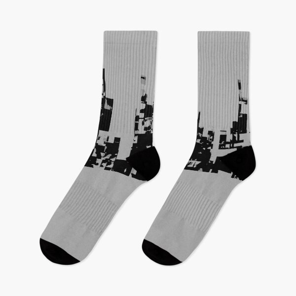 Item preview, CITYSCAPE. ABSTRACT URBAN LANDSCAPE. PALE GREY. designed and sold by 5hertz.
