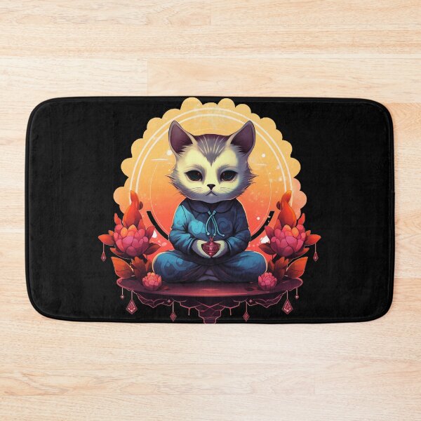 Artikelvorschau, Mindfulness Zen Cat entworfen und verkauft von bellabitis.