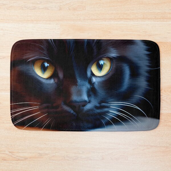 Item preview, Black Cat - Modern Digital Art designed and sold by Ai-michiart.