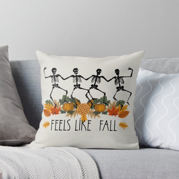 Aperçu de l'œuvre Spooky Season Fall Halloween Dancing Skeleton Gift pour les femmes créée et vendue par Barb Hamilton ⭐⭐⭐⭐⭐.