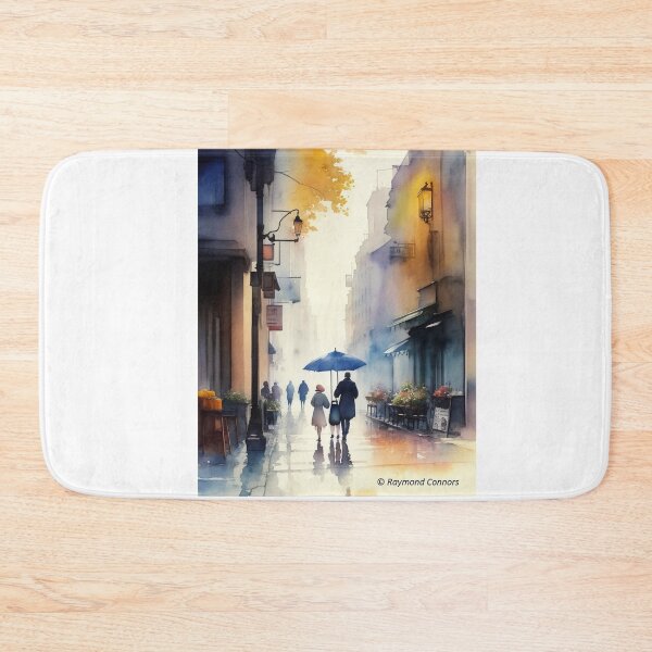 Item preview, Rain in the city # 2 Brisbane, Highgate Hill designed and sold by ElderWisdom.
