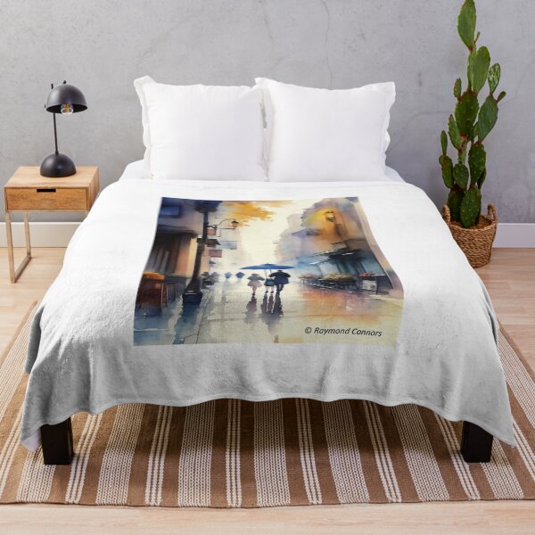 Item preview, Rain in the city # 2 Brisbane, Highgate Hill designed and sold by ElderWisdom.