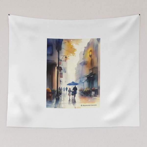 Item preview, Rain in the city # 2 Brisbane, Highgate Hill designed and sold by ElderWisdom.
