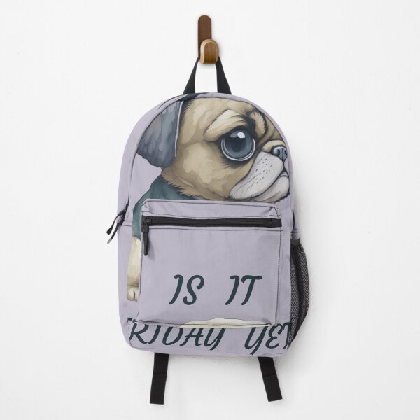 Item preview, Pouty Pup - Is It Friday Yet? designed and sold by FernLiz.