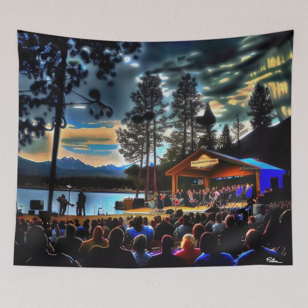 Item preview, MAMMOTH LAKE SUMMER JAZZ FESTIVAL designed and sold by ArtbyRolleen.
